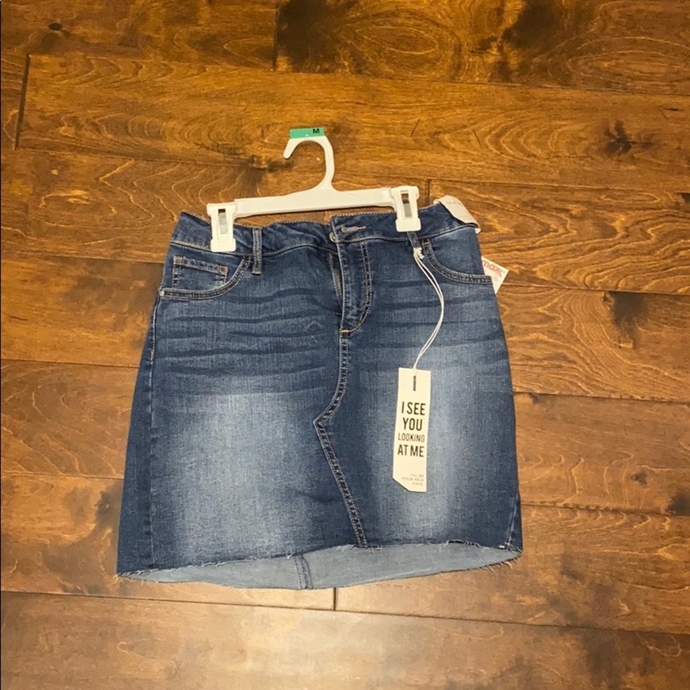 Demin mini skirt